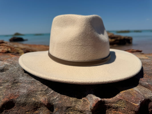 Unisex Country Style Hat - Oatmeal