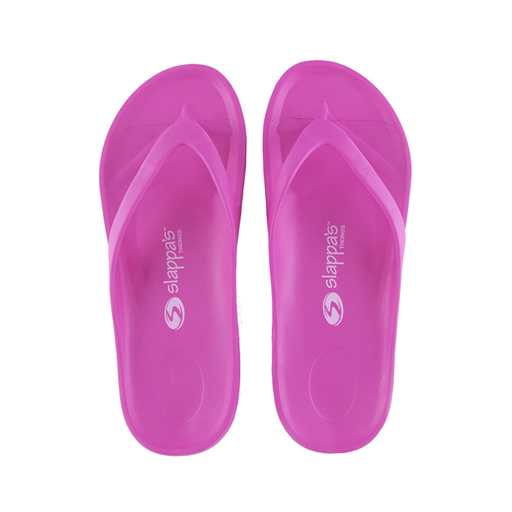 Slappa's Arch Support Thongs - Pink