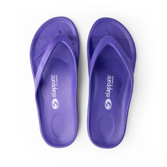 Slappa's Arch Support Thongs - Purple