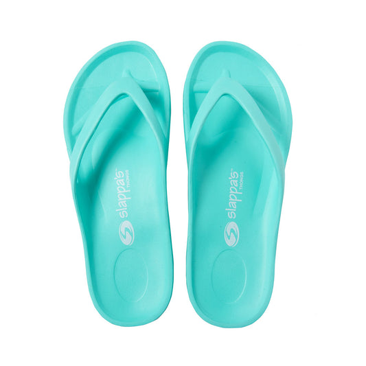 Slappa's Arch Support Thongs - Seafoam Green